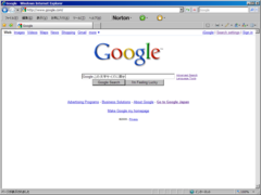 Google.com(en) - トップページ(2009-09-10)