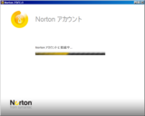 NIS2010 - 有効期間の延長(03) - Nortonアカウント接続中