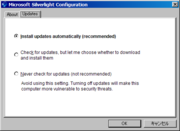 Silverlight - Configuration - Updates